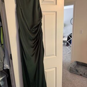 BHLDN Anthropologie  Dark Green Dress